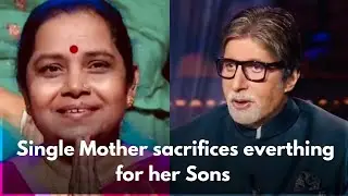 Single Mother Sacrifices Everything for Her Sons - Abhishek Kumar's Heartwarming Story - KBC- Part 2