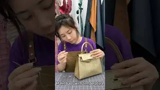 Do you like this dazzling color? Lizard skin handmade Kelly 25, tell me#luxurybag #leatherbag #fyp