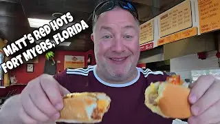 Hot Dog Hunting in Fort Myers, Florida! - Matts Red Hots