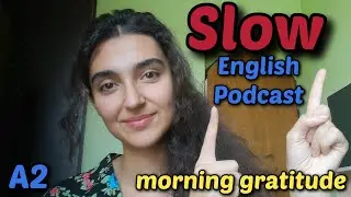 Powerful Daily Affirmations🦋_ Learn English and Practice Gratitude😊(comprehensible input)
