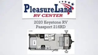 2020 Keystone RV Passport 216RD