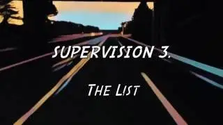 Supervision 3. - THE LIST