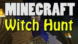 Minecraft 1.4 Map Seed - Witch Hunt (Save the Villagers!)