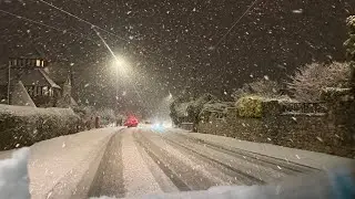 Snow Storm Goretti LIVE in UK ❄️ | Driving as Blizzard Begins.