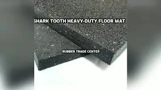 shark tooth heavy duty floor mat | # flooring for heavy weight  #indoor | Rubber Trade Center -RTC
