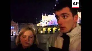 Reactions from town where Pope spent much time