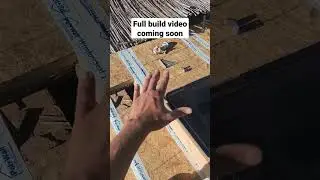 #offgrid #DIY #tinyhouse with #skylight #roof #build