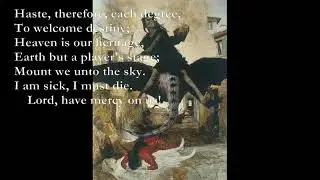 A Litany in Time of Plague [THOMAS NASHE poem set to music]