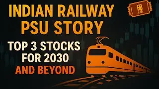 Top 3 Indian Railway PSU Stocks for 2030 | High Dividend + Monopoly Play