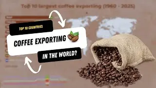 The TOP Coffee Exporting Countries in the World Revealed (1960-2025)