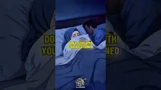 Don't sleep with your back turned to your wife❌📣#muslim #nikah #marriage #islamic_video #couple