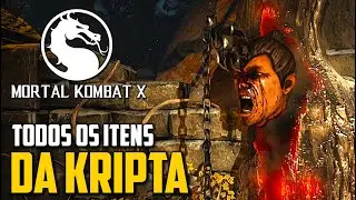 MORTAL KOMBAT X - TODOS OS ITENS DA KRIPTA
