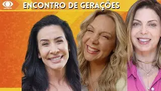 O encontro de Carla Perez, Sheila Mello e Scheila Carvalho