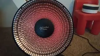 oscillating Radiant dish heater