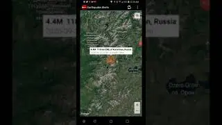 4.4 Earthquake Kurumkan, Russia 9-12-20