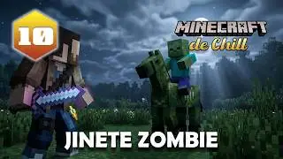 PROBÉ la NUEVA LANZA contra el CABALLO ZOMBIE 🐴🧟‍♂️ | Minecraft de CHILL Survival Español Cap. 10