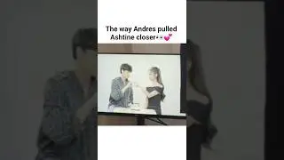The way Andres pulled Ashtine closer #andresmuhlach #ashtineolviga #ashdres #kdrama #amnse  #bts