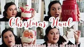 1st Christmas Haul of 2022 | Vintage and Farmhouse Christmas Décor