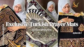 Exclusive Turkish mats (episode 1)😍✨ #islamicgifts #muslim #muslimahlife #islamic