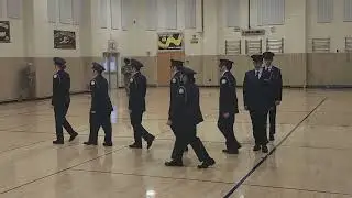 NJ931 Blue Knights drill team New Cadet Basic Drill Sequence commanded by C/Amn Griffin 1/10/26