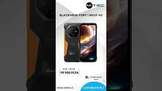Blackview Fort 1 Neuf 4G - 18 GB - 256 GB - 16 Mpx - 10 000 mAh