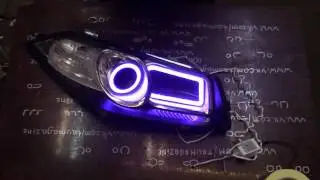 Renault Megane II Led Angel Eyes by TAU tech