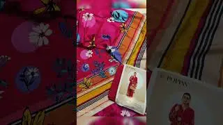POPINN BY GULJEE LUXURY DIGITAL PRINTED SLUB LINEN COLL||🏷️2050/-fs📱6394960240#linen#guljee#shorts