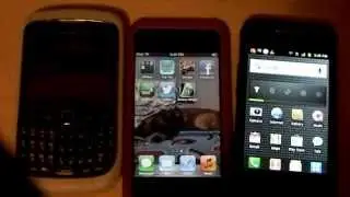 iOS vs Android vs Blackberry OS