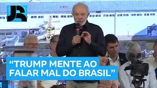Lula responde que Donald Trump mente quando diz que o Brasil &eacute; um mau parceiro comercial