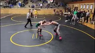 Matthew Harris get the win over his opponent 