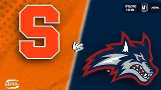 ACHA M1 Ice Hockey | Syracuse University vs Stony Brook University (M1)