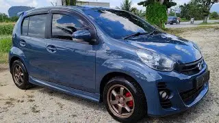 REPAINT PERODUA MYV / POLYMETAL GREY DONE !!