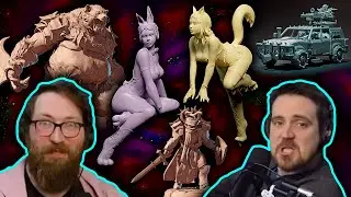 Kickstarter Miniatures 67 - Tom and Ben