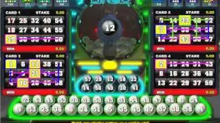 Electro Bingo - Game In Play