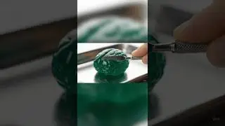 Crystal Brain Cutting ✨💎 So Satisfying ASMR #ASMR #Satisfying #CrystalCutting ✅