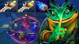 Largo Hard Carry with 2 Divine Rapiers — INSANE Rampage 🔥