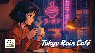 Tokyo Rain Caf&eacute; LoFi | 3 Hours of Japanese Chill Beats for Study & Relax 🌸