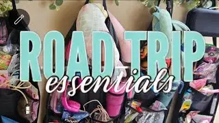 10-Hour Road Trip with Kids | Car Organization Hacks & Must-Have Travel Essentials for the Beach!🏖