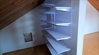 Gardrób polc egyszerűen, olcsón