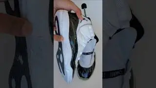 Как заделать дырки и порезы в подошве кроссовок Air Jordan 11. Смотрите видео по теме, чтобы узна...