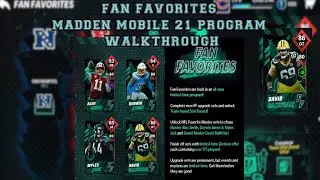 Madden Mobile 21 Fan Favorites Program Walkthrough 86 OVR Fan Favorite Master David Bakhtiari