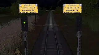WEST COAST OF MUMBAI GOA Konkan railway route journey part 1 paywere route