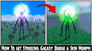 How To Get Strolling Galaxy Badge & Skin Morph In Tiny Universe Roleplay [ New Update ] #roblox