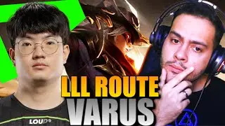 MONO VARUS REAGE AO LOUD ROUTE DE VARUS NO BOOTCAMP EUW 😉 | VARUS VS JINX | REACT EXPLICATIVO