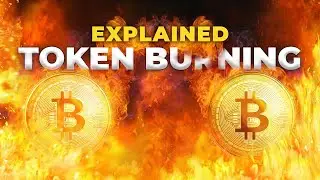 Token Burning Explained! #crypto #token #tokens #cryptocurrency #cryptoearn #cryptotrading #burning