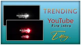 How to Make Fire Smoke Effect in Kinemaster || Fire Text Intro in Kinemaster || Smoke Effect Intro