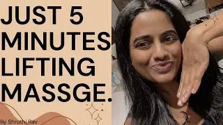 5 minutes lifting Massage. Simple & Easy!   Say bye to expensive firming products 
