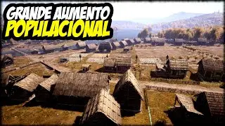 GRANDE AUMENTO POPULACIONAL + NOVOS PLANOS DE EXPANSÃO DA VILA | MEDIEVAL DYNASTY HARDCORE EP 19