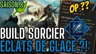 BUILD SORCIER DIABLO 4 SAISON 8 - Speedfarm S Tier : Éclats glaces Lucky Hit