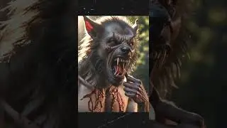 Dogman Werewolf Series #trendingshorts #scary #live #cryptid #art #connection